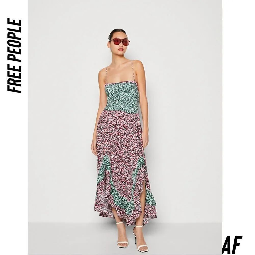 FREE PEOPLE ONE I LOVE MAXI DRESS NEW - Picture 8 of 10